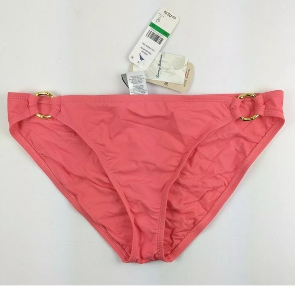 Tommy Bahama Pearl Ring Hipster, Coral, Women's Large - Picture 1 of 2